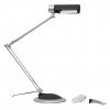 MAUL MAULoffice LED stolná lampa, 9,5 W, strieborná