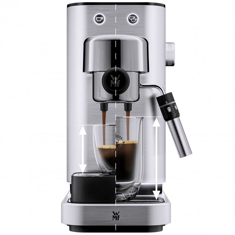 WMF Lumero pákový kávovar na espresso, Cromargan