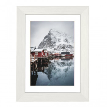 Hama Oslo samostatný rám na obrázok 20 x 28 cm, biely, na stôl/na stenu