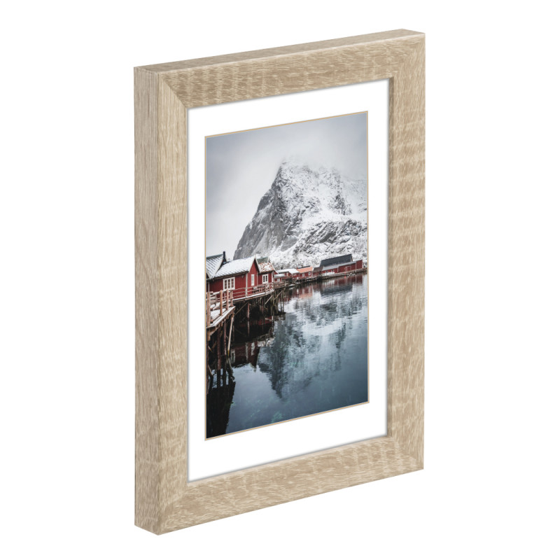Hama Oslo samostatný rám na obrázok 20 x 28 cm, dub, na stôl/na stenu