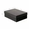 FALKEN PURE úložná krabica 7,0 l čierna 24,0 x 32,0 x 10,0 cm
