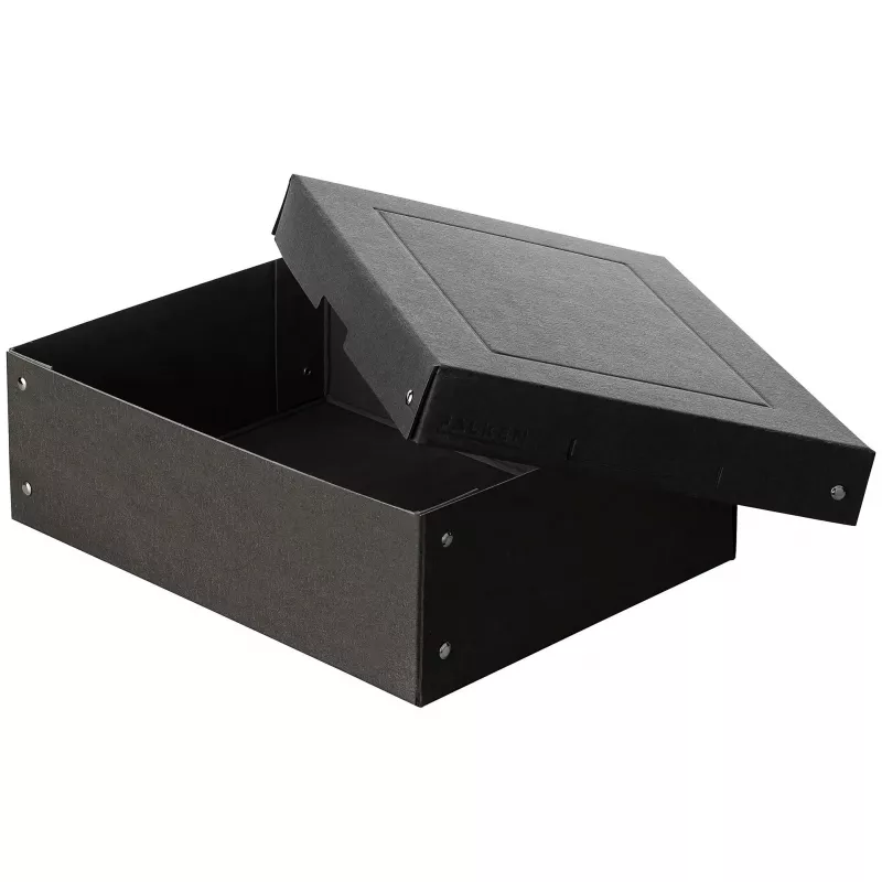 FALKEN PURE úložná krabica 7,0 l čierna 24,0 x 32,0 x 10,0 cm