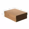 FALKEN PURE úložná krabica 7,0 l hnedá 24,0 x 32,0 x 10,0 cm