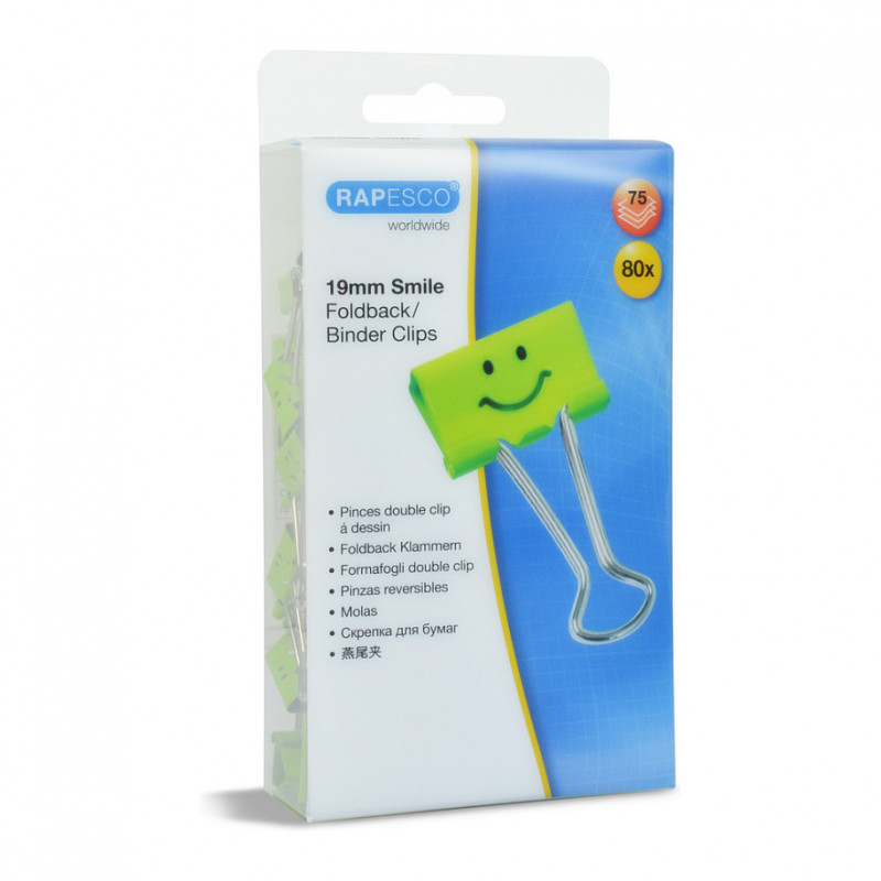 RAPESCO® sponky na zakladanie zelené 1,9 cm
