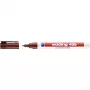 edding 400 permanentný marker, 1 mm guľatý hrot, doplniteľný, hnedý