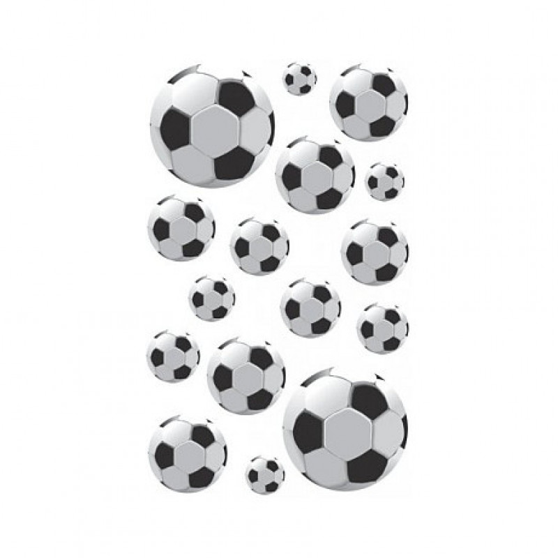 AVERY Zweckform samolepky 53708 futbal, 48 etikiet