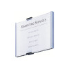 Durable INFO SIGN tabuľka na dvere, 210 x 148,5 mm, metalická strieborná (480523)