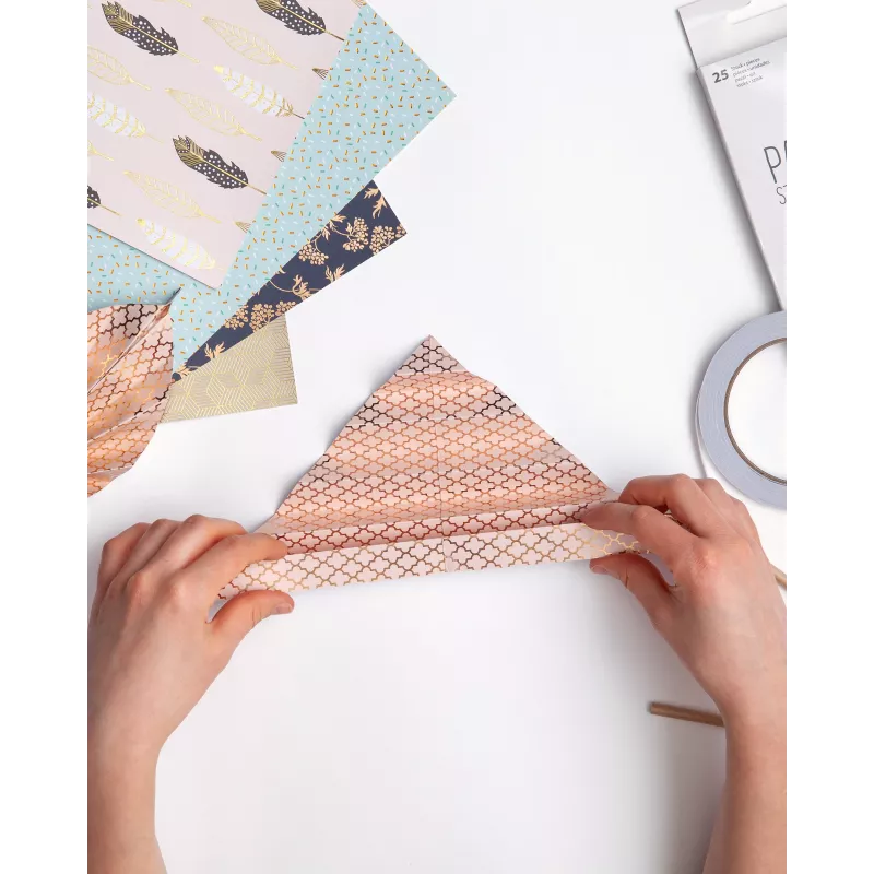folia blok s motívnym papierom DIN A4, 165 g/m²
