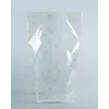 folia celofánové vrecko 14.0 x 23.0 cm priehľadné so zlatou potlačou