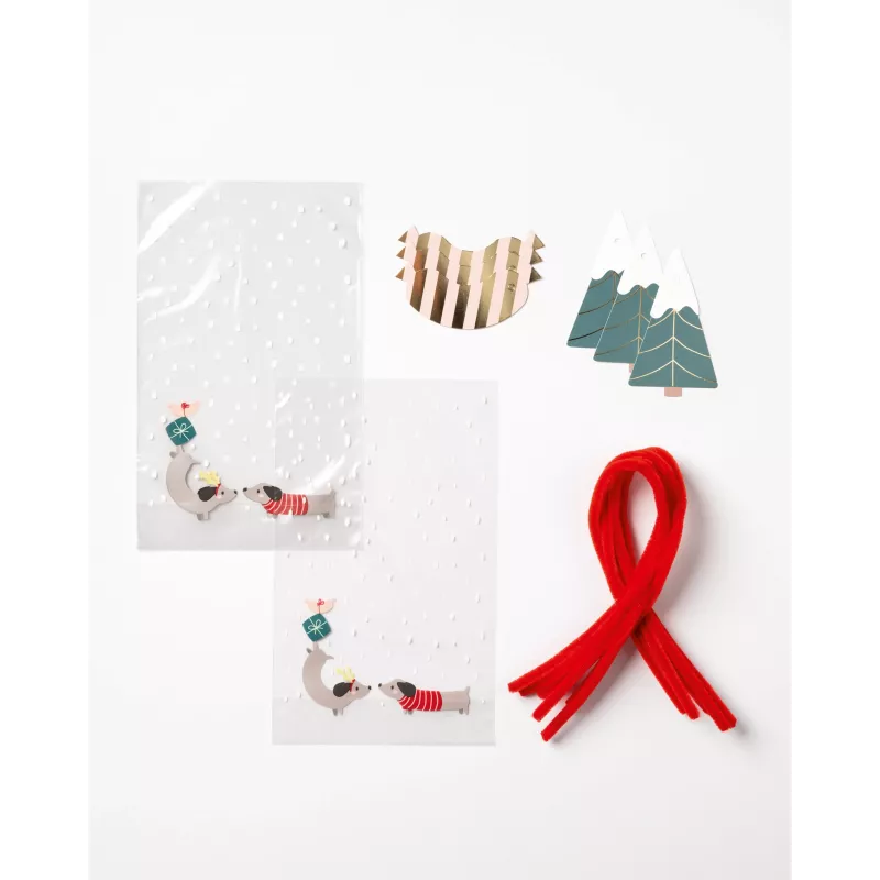 folia PP vrecká na dno MERRY WOOFMAS 14,5 x 23,5 cm