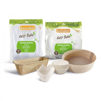 Guardini papierové tácky biele sada 2 ks Easy Bake Bio 28x38cm