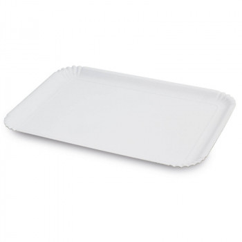 Guardini papierové tácky biele 3-kusová sada Easy Bake Bio 22x32cm