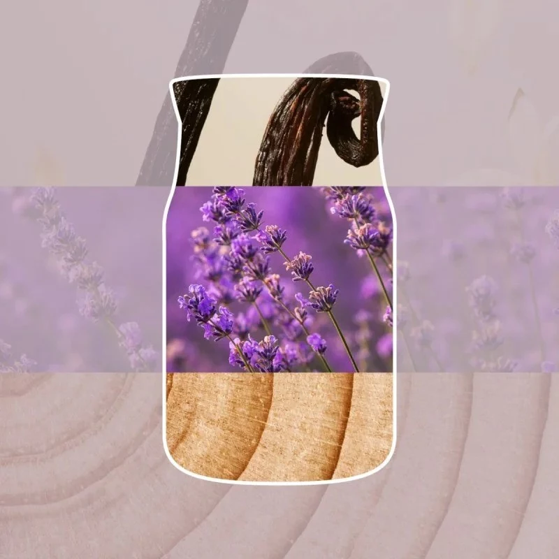 Yankee Candle Dried Lavender & Oak sviečka, stredná