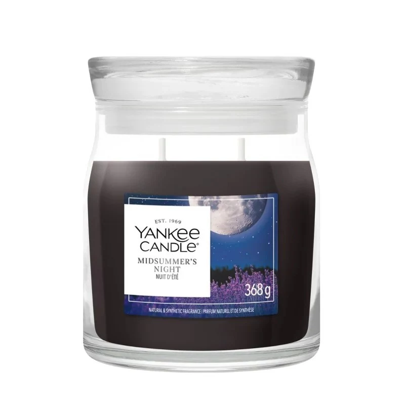 Yankee Candle Midsummer Night sviečka, stredná