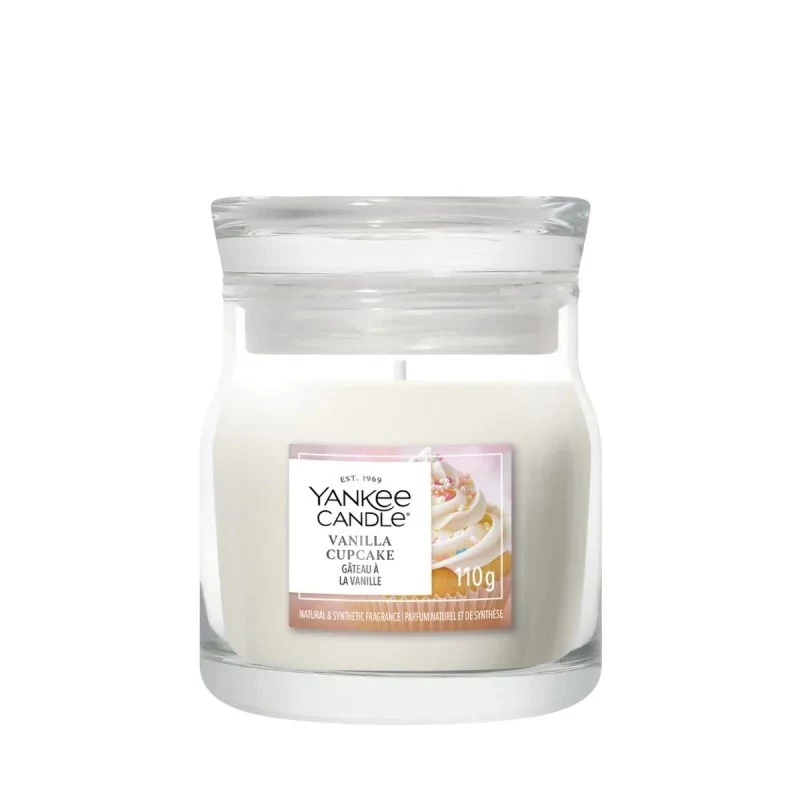 Yankee Candle Vanilla Cupcake sviečka, malá