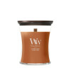 WoodWick Saffron Smoke sviečka, stredná