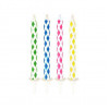 PAPSTAR magické narodeninové sviečky, 6 cm, farebné