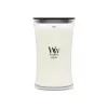WoodWick White Teak sviečka, veľká, 610 g