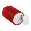 Goobay LED voskové sviečky, 10 cm, červená