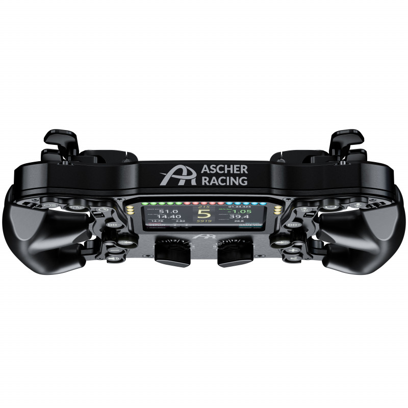 Ascher Racing Ultimate Black Edition volant pre sim racing