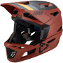 Leatt MTB Gravity 4.0 V25 celoprstevná cyklistická prilba, Lava, M