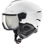 UVEX Instinct Visor lyžiarska prilba, čierna/biela, 53-55 cm (56/6/260/50)