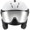 UVEX Instinct Visor lyžiarska prilba, čierna/biela, 53-55 cm (56/6/260/50)
