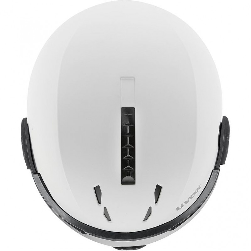 UVEX Instinct Visor lyžiarska prilba, čierna/biela, 53-55 cm (56/6/260/50)
