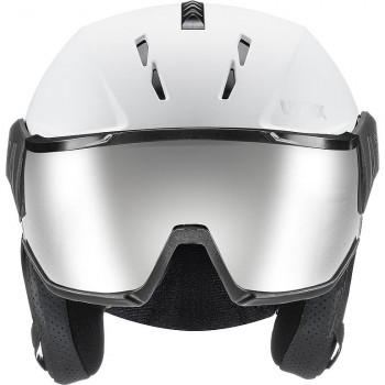UVEX Instinct Visor lyžiarska prilba, čierna/biela, 56-58 cm (56/6/260/50)