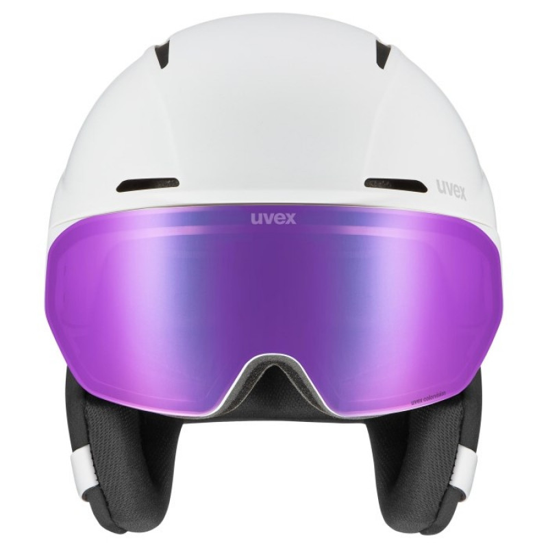 UVEX Horizon CV lyžiarska prilba, biela, 55-59 cm (56/6/341/11)