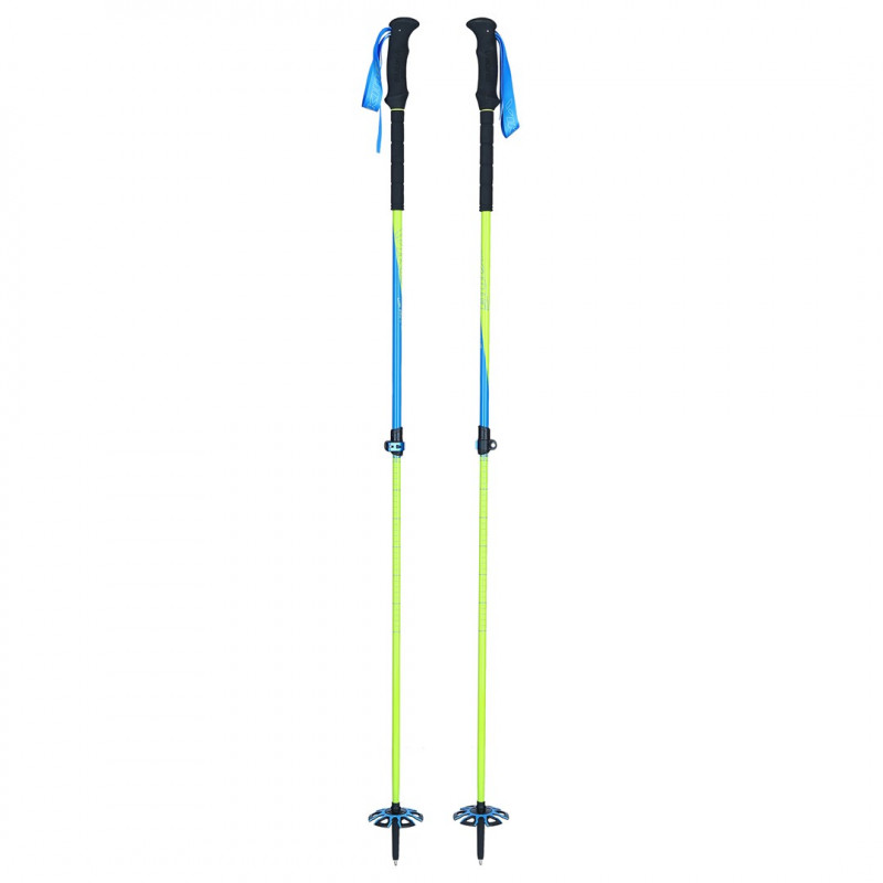 VIKING Lumi Pro skialpinistické palice pre dospelých, zelená