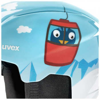 UVEX Viti set detská lyžiarska prilba, modrá, 46-50 (56/S/317/10)
