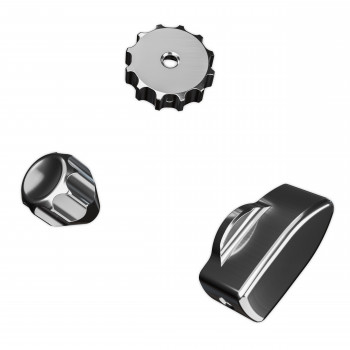 Ascher Racing Knob Kit Pro sada otočných gombíkov, Mercury
