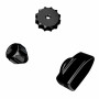 Ascher Racing Knob Kit Pro pre volanty na sim racing, Stealth Black