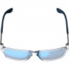 Leatt TheViz Sierra Polarized cyklistické okuliare, strieborná/modrá