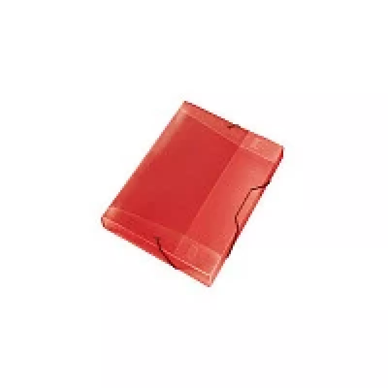 Veloflex škatuľa na dokumenty Document Box 2,5 cm, DIN A4, transparentná červená