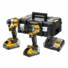 DeWalt DCK2050H2T-QW kombinovaná sada náradia DCD805 + DCF850, 18 V, 2 x 5,0 Ah akumulátor
