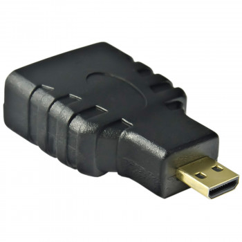 Akyga AK-AD-10 adaptér HDMI konektor samica na Micro-HDMI konektor samec, čierny