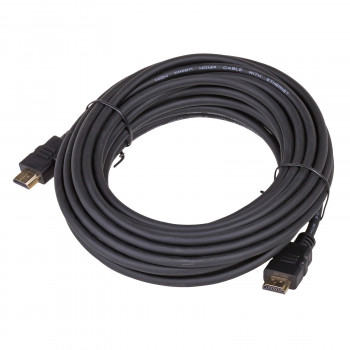 Akyga AK-HD-100A HDMI 1.4 High-Speed kábel s Ethernetom, 10 m, čierny