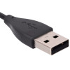 Akyga AK-SW-03 nabíjací kábel pre Huawei Honor Band 3 / 4 / 5, USB, 1 m