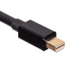 Akyga AK-AV-15 DisplayPort (konektor samec) na Mini DisplayPort (konektor samec) kábel, 1,8 m, čierny