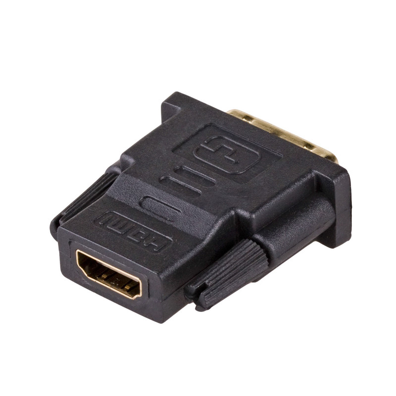 Akyga AK-AD-41 HDMI (F) na DVI-D 24+1 (M) adaptér, čierna