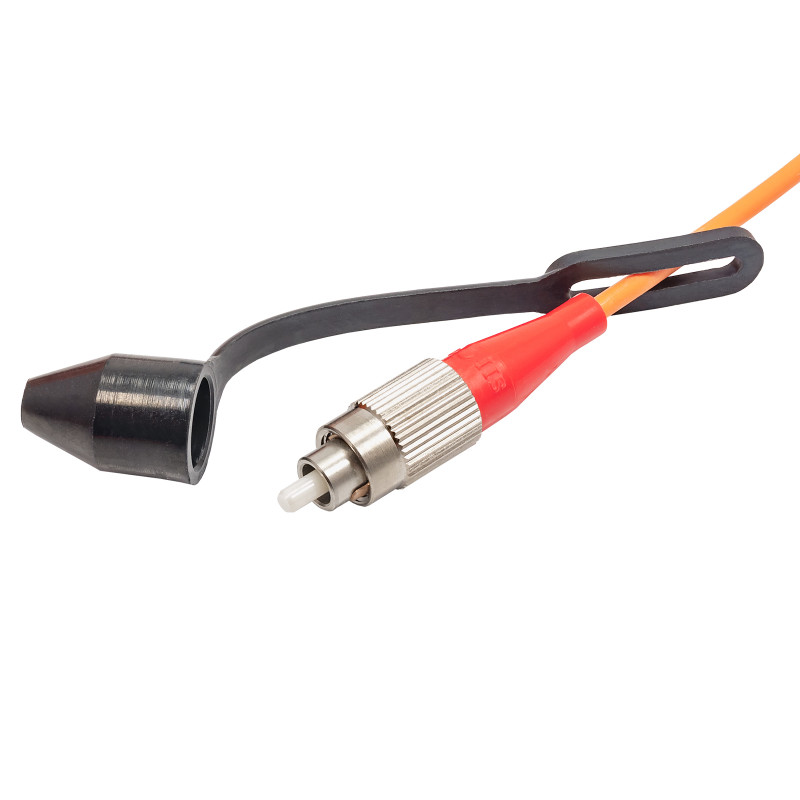 Akyga AK-FC-02 FC na FC simplex optický patch kábel, 30 m, oranžová