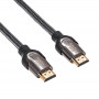 Akyga AK-HD-05S HDMI 2.1 tienený kábel, 48 Gbps, 8K@60Hz, 4K@120Hz, 0,5 m, čierny