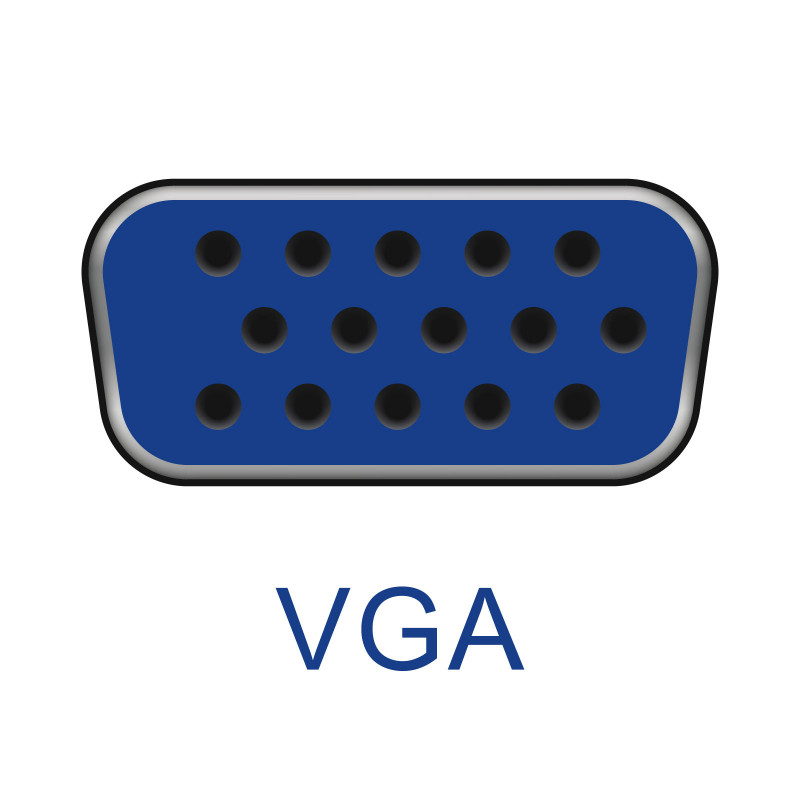 Akyga AK-AV-14 VGA (M) na VGA (M) kábel, D-Sub 15-pinový, 5 m, čierna