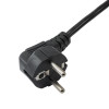 Akyga AK-NB-01A napájací kábel pre notebook CEE 7/7 na IEC C5 (ďatelinový), 3x 0,5 mm², 1,5 m, čierny