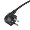 Akyga AK-NB-01C napájací kábel pre notebook CEE 7/7 na IEC C5, meď 3x0,75 mm², 1,5 m, čierny
