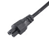 Akyga AK-NB-01C napájací kábel pre notebook CEE 7/7 na IEC C5, meď 3x0,75 mm², 1,5 m, čierny