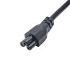 Akyga AK-NB-08A napájací kábel pre notebook CEE 7/7 na IEC C5, CCA 3x0,5 mm², 1 m, čierny