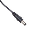 Akyga AK-DC-04 napájací kábel USB-A konektor samec na DC 5,5 x 2,5 mm konektor samec, 0,8 m, čierny